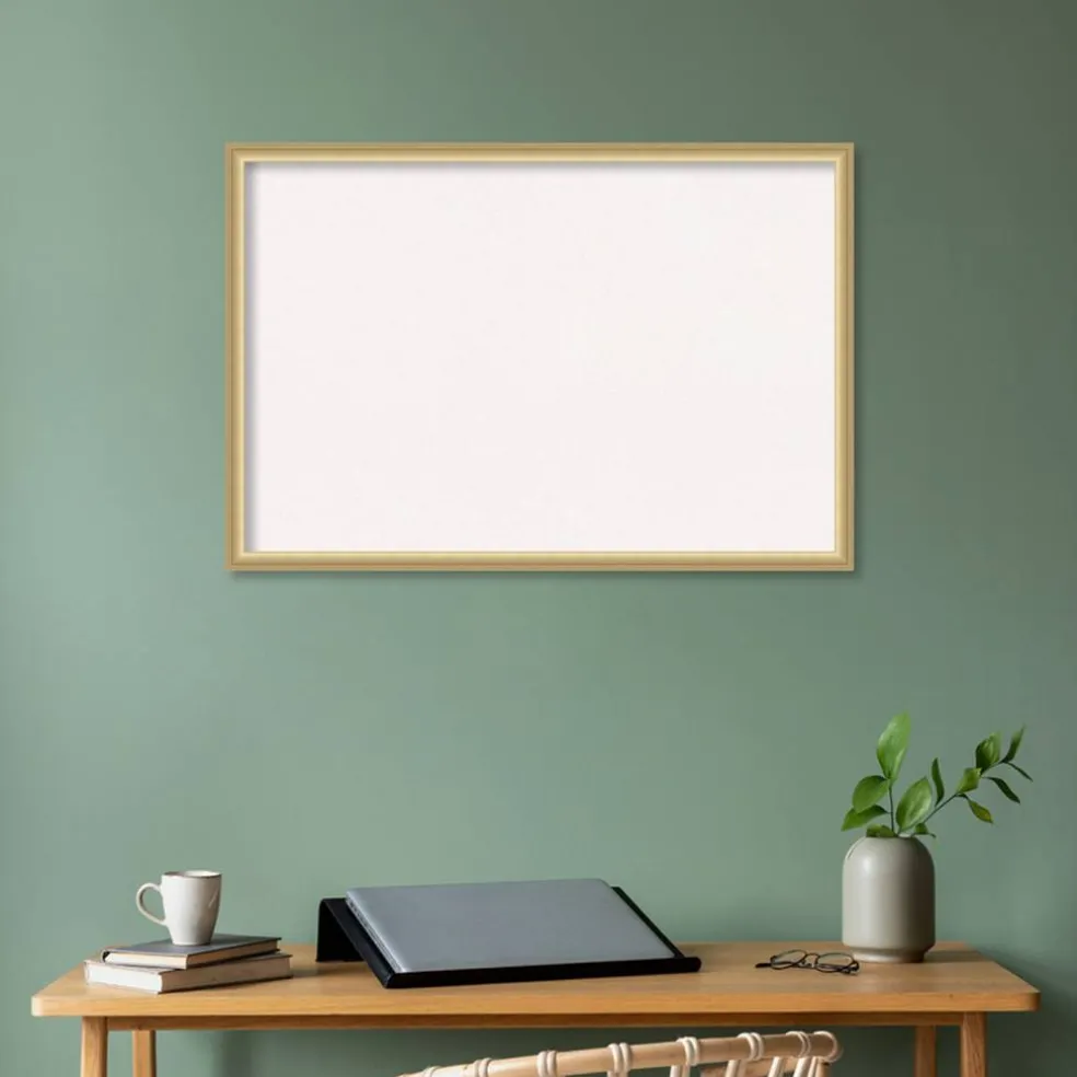 Florence Framed Corkboard, White Cork