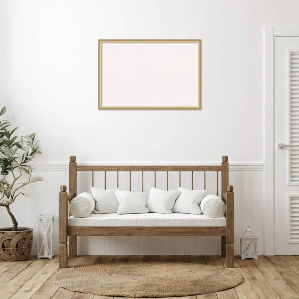 Florence Framed Corkboard, White Cork