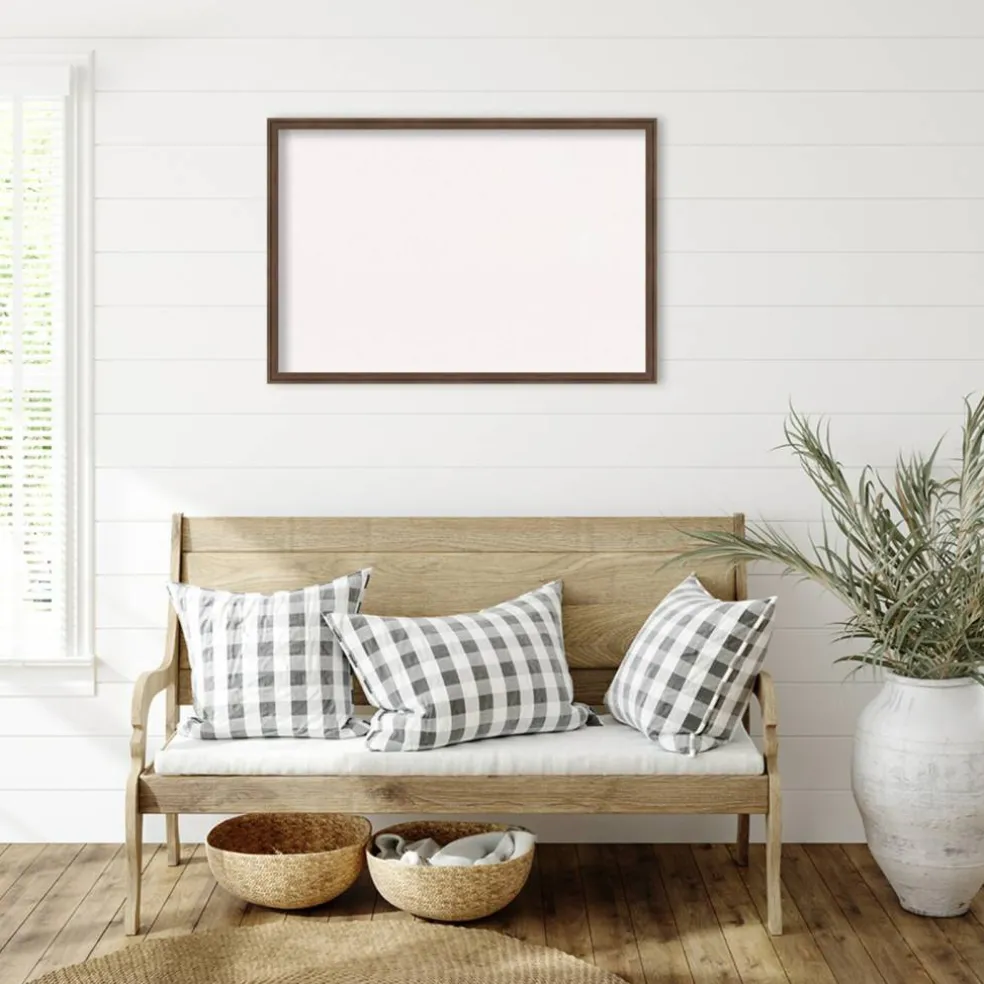 Florence Framed Corkboard, White Cork