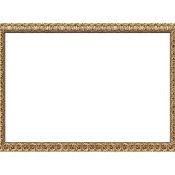 Florentine Gold Framed Dry Erase Magnetic Board