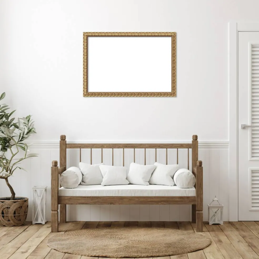 Florentine Gold Framed Dry Erase Magnetic Board