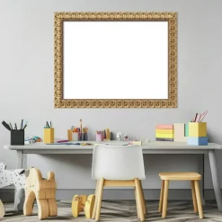 Florentine Gold Framed Dry Erase Magnetic Board