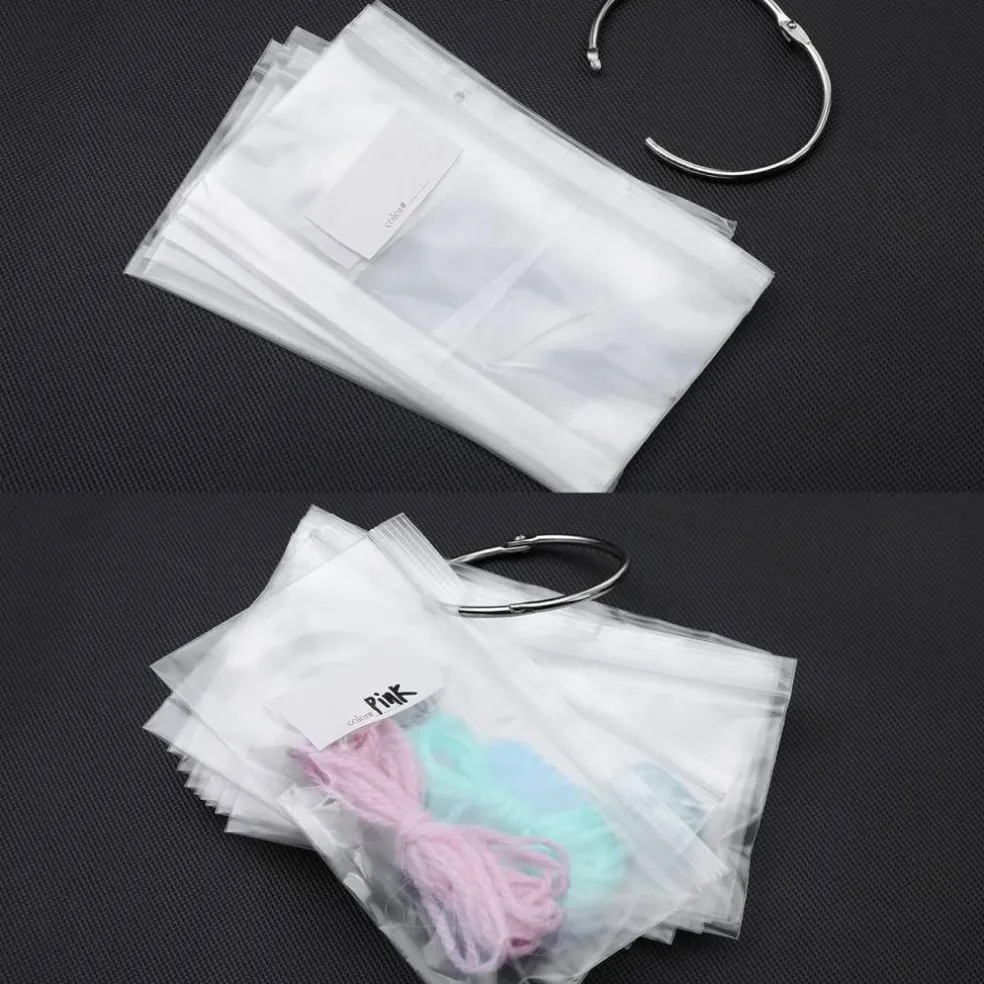 Floss Organizer Bags with 2 Inch Loose Leaf Binder