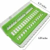 Floss Organizer Embroidery Kit Cross Stitch Tool, 30 Positions Thread Organizers, Plastic & Foam, Green