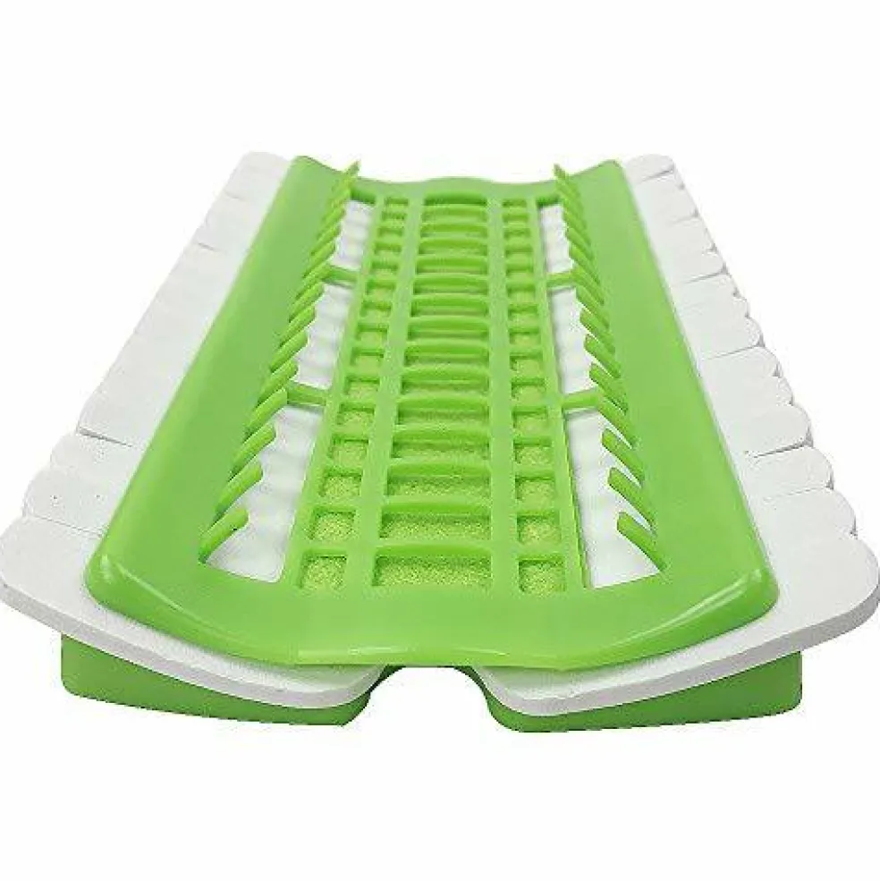 Floss Organizer Embroidery Kit Cross Stitch Tool, 30 Positions Thread Organizers, Plastic & Foam, Green