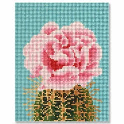 Flower Cactus Painting Diamond Art by Make Market®