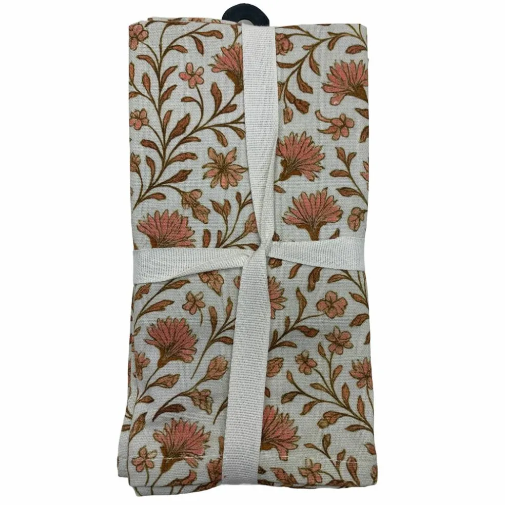 Flower Cotton Napkins, 4ct. by Celebrate It™