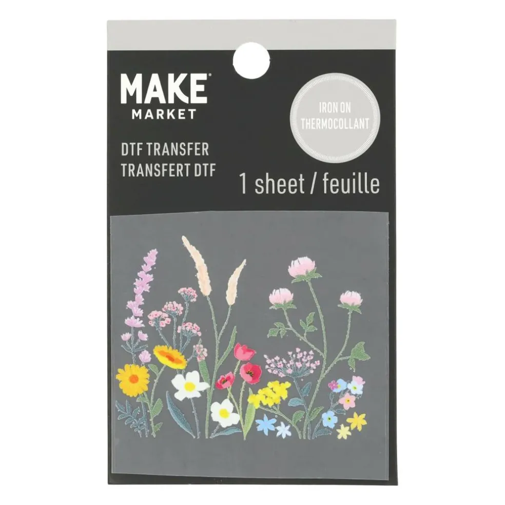 Flower Direct to Film Transfer by Make Market®