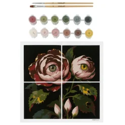 Flower Eyes Paint-by-Number Gallery Mini Kit by Artist's Loft®