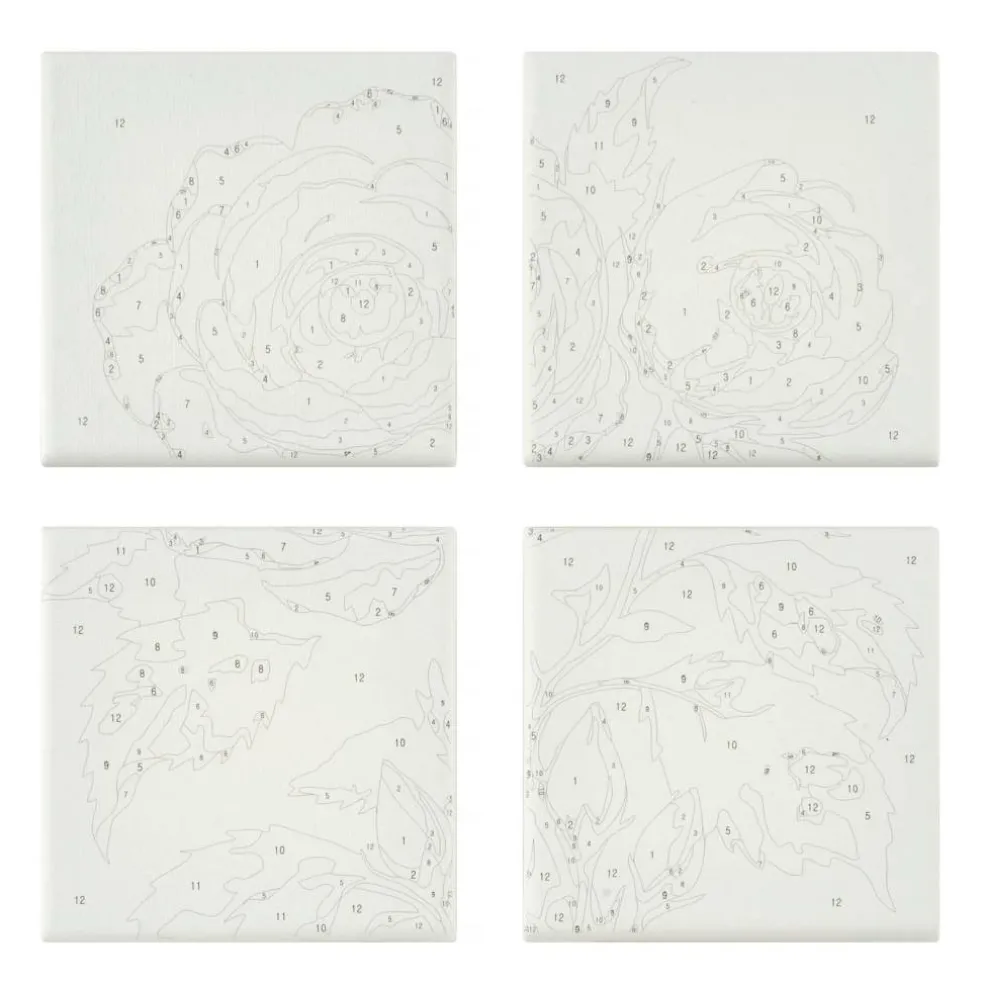 Flower Eyes Paint-by-Number Gallery Mini Kit by Artist's Loft®
