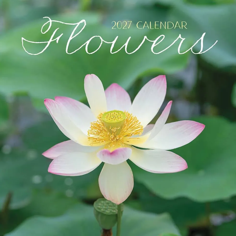 2027 Flowers Mini Calendar