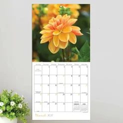2027 Flowers Mini Calendar
