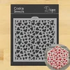 Flowing Hearts Cookie & Craft Stencil | CM205 by Designer Stencils |
