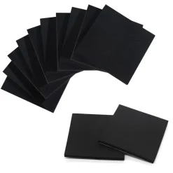 Foam Padding Sheets with Adhesive Backing - Self Stick Neoprene Insulation Foam,8PCS 1/4 Inch Thick X 4 Inch Long X 4 Inch Wide - Closed Cell Foam Sheet Square Pad