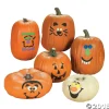 Foam Pumpkin Decorating Craft Kit -12 - Crafts for Kids and Fun Home Activities