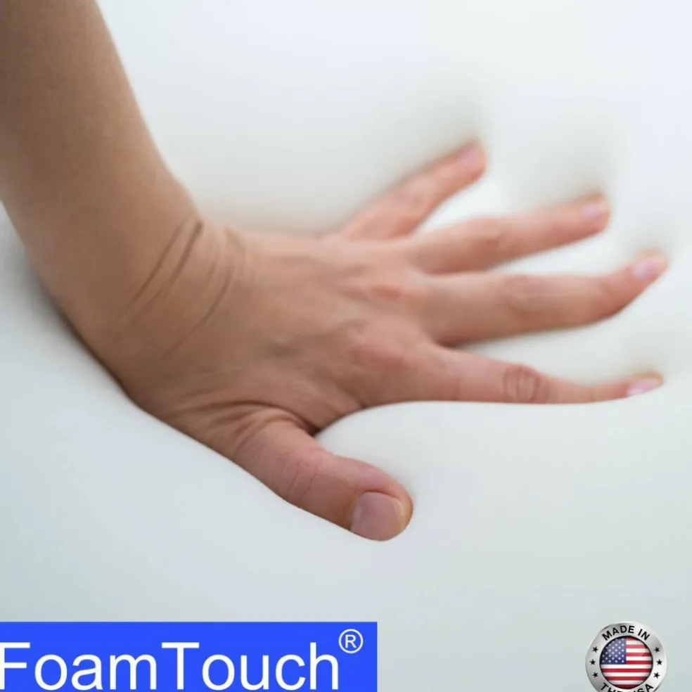 FoamTouch® 1" x 24" x 84" High Density Upholstery Foam
