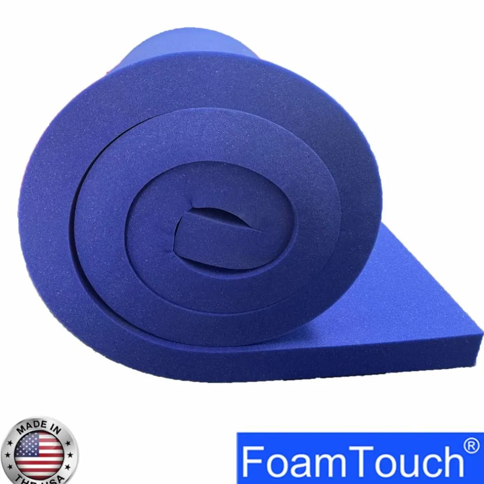 FoamTouch® 1" x 24" x 72" High Density Upholstery Foam