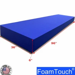 FoamTouch® 6" x 30" x 84" High Density Upholstery Foam