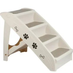 Foldable Dog Ramp Stairs For Small Pets Dog Pickup Travel Ladder MAX 100 LB