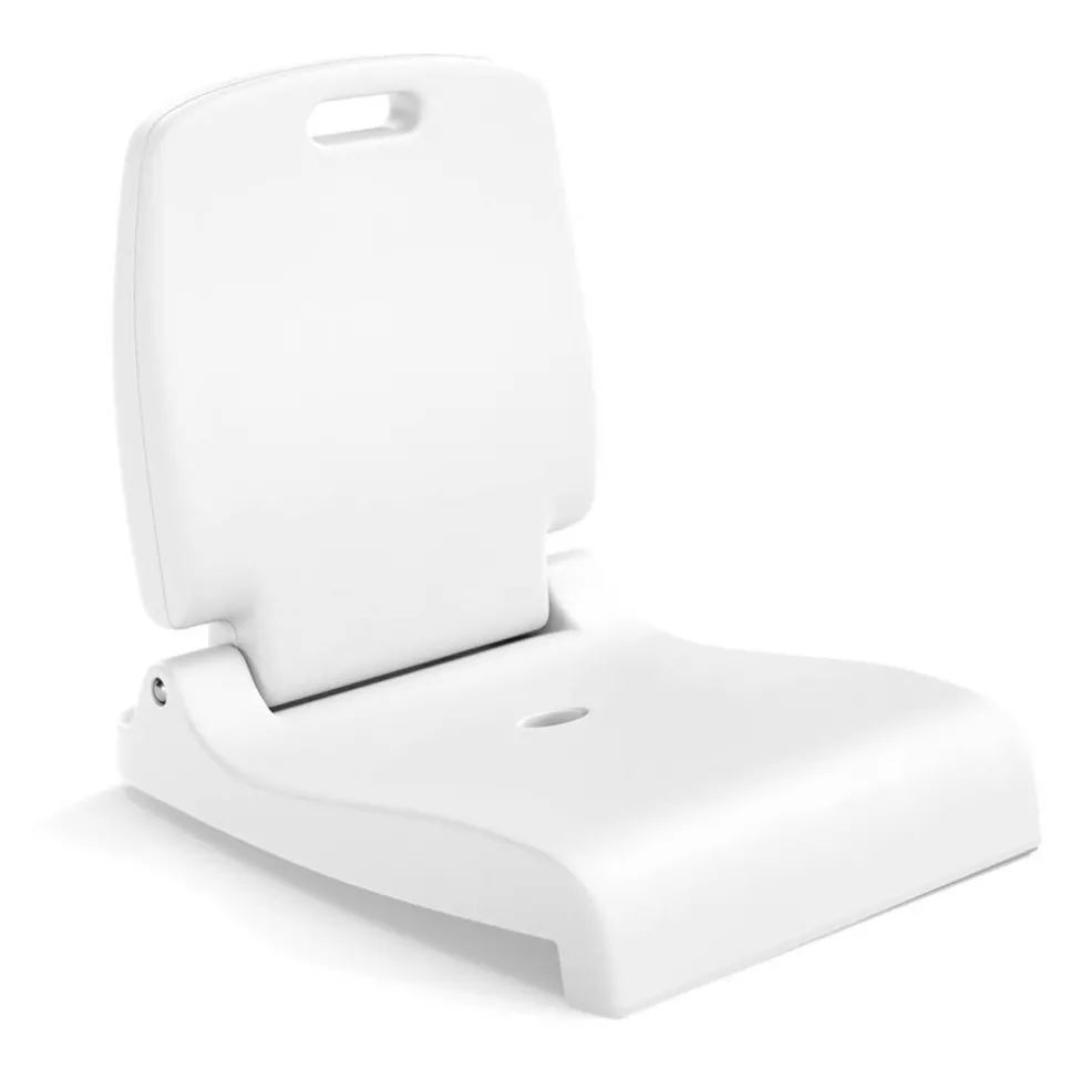 Foldable Poolside Chair Portable PE Ground Seat with Handle