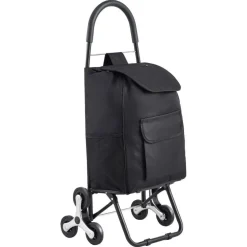 Foldable Stair Climbing Cart 36L Heavy Duty Shopping Hand Truck