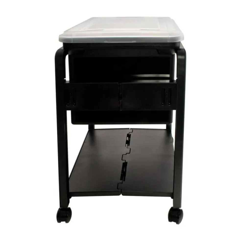 Folding Mobile File Cart