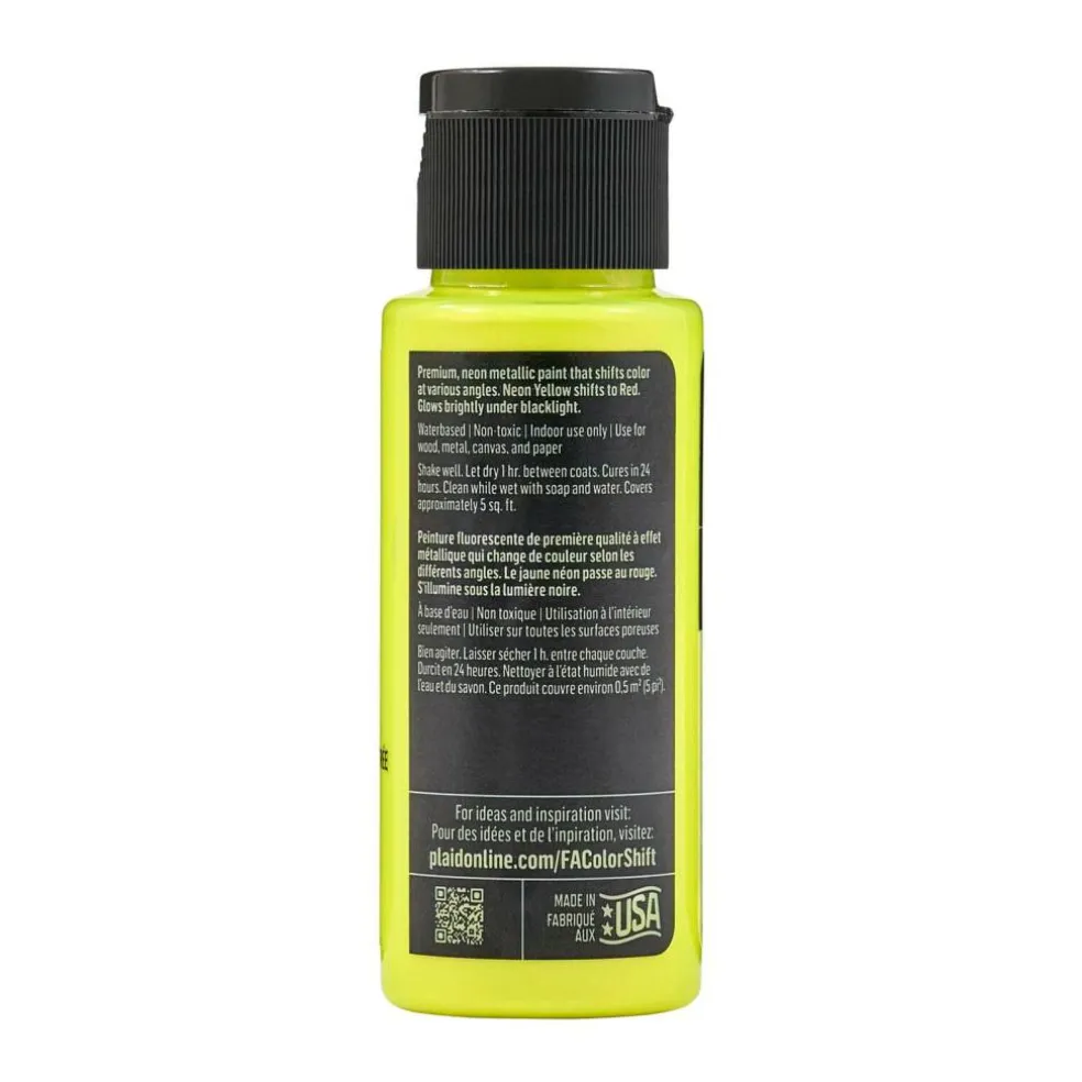 FolkArt ® Color Shift Blacklight™ Acrylic Paint