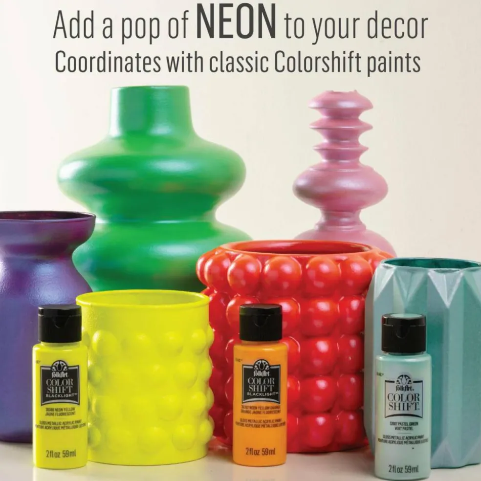 FolkArt ® Color Shift Blacklight™ Acrylic Paint