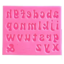 Fondant Lowercase Letter Mold