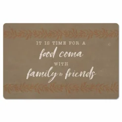 Food Coma Time Floor Mat