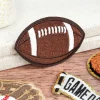 Football Embroidered Iron-On & Adhesive Patch by Make Market®