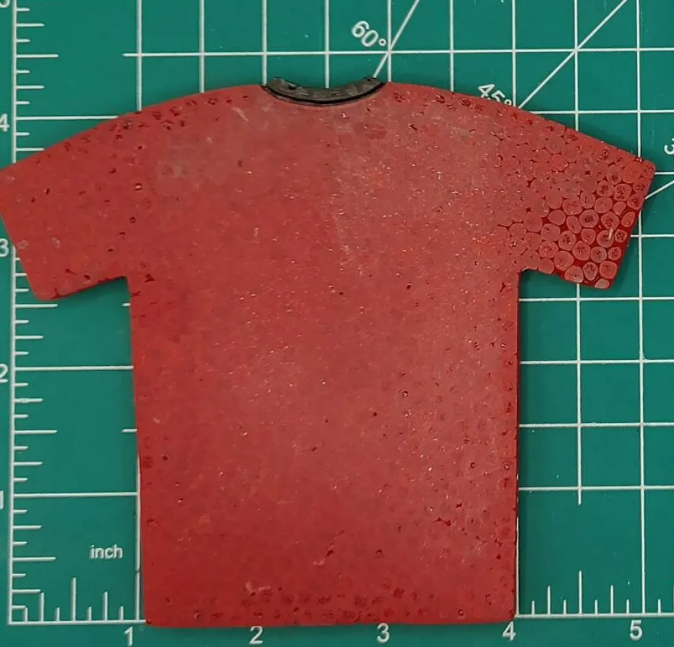 Football Jersey or T-Shirt Silicone freshie Mold