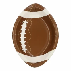 7" Football Shaped Snack Plates, 8ct. by Celebrate Itâ„¢