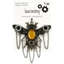 Found Objects Bee Pendant by Bead Landing™
