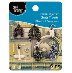 Found Objects™ Bone Charms By Bead Landing™