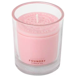 Foundry Candle Co. 7oz. Rosebud & Cedar Stamped Scented Candle