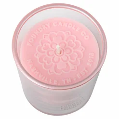 Foundry Candle Co. 7oz. Rosebud & Cedar Stamped Scented Candle