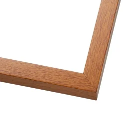 Four Graded Comic Book Shadowbox 42.75 x 19 Light Oak Horizontal With Black Mat - Quad Slabbed