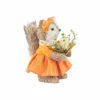 6" Fox in Orange Dress Decorative Animal by Ashland®