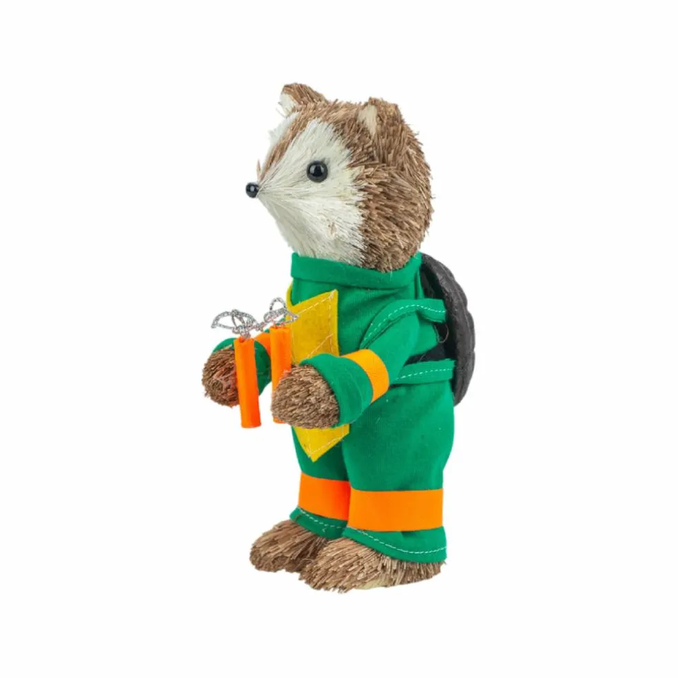 7.5" Fox in Turtle Costume Natural Decorative Animal by Ashland®