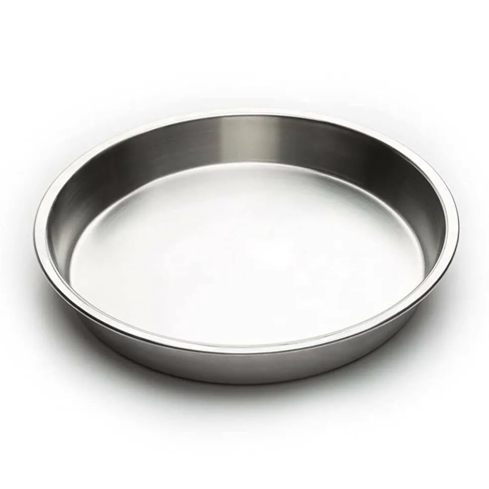 Fox Run 4865 Round Cake Baking Pan Rust Proof Stainless Steel 9 inch