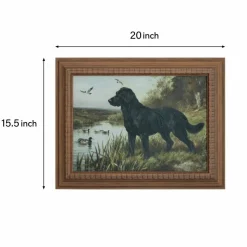 Framed Black Lab Wall Décor by Ashland®
