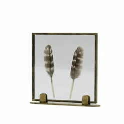 Framed Floating Feather Tabletop Décor by Ashland®