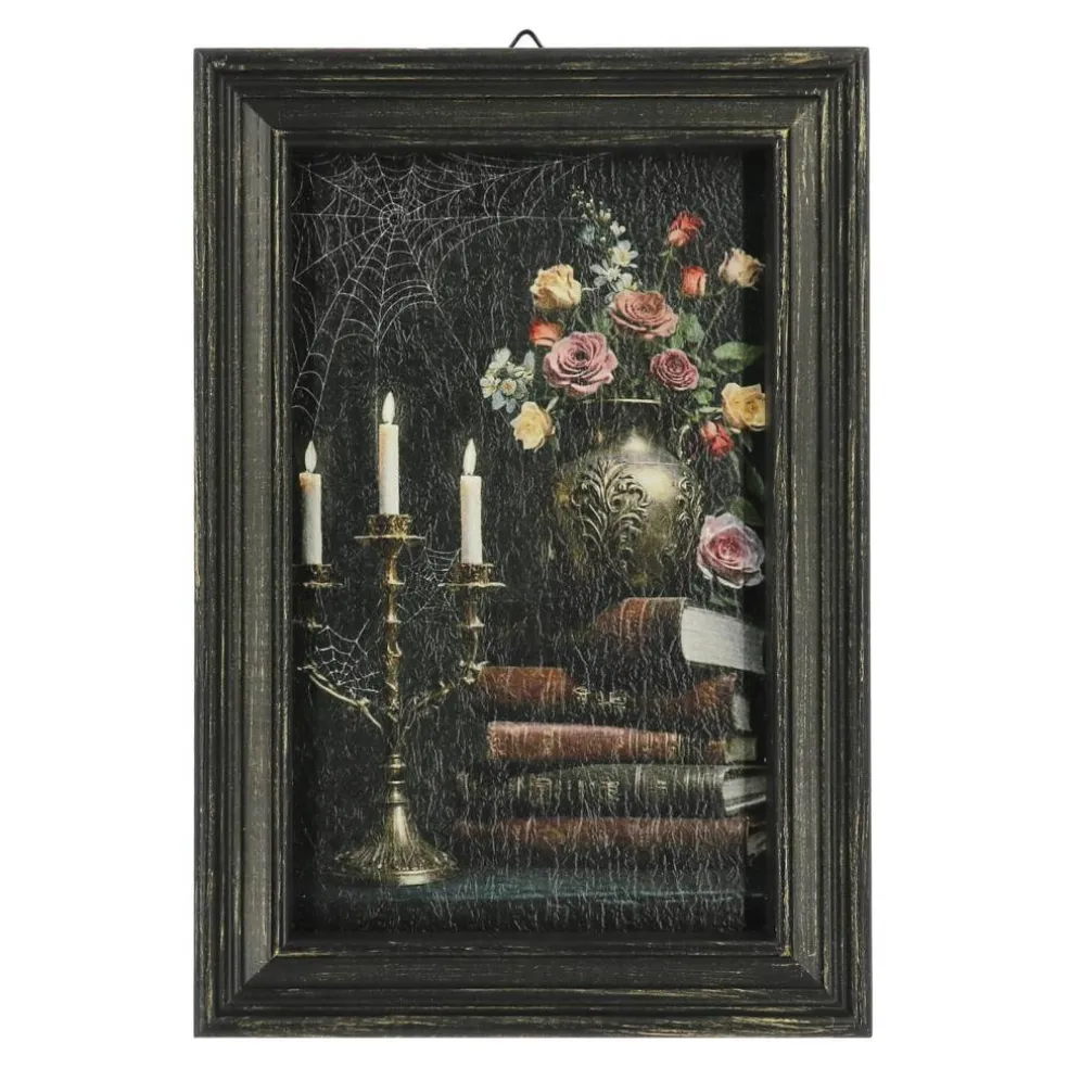 Framed Stacked Books Wall Décor by Ashland®