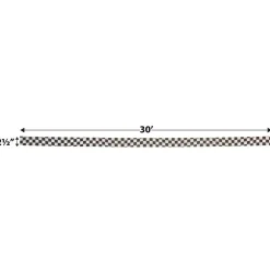 FR Checkered Party Crepe Streamer