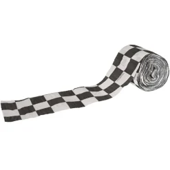 FR Checkered Party Crepe Streamer