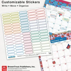 Frida Kahlo OFFICIAL 2027 Gift Collection | Desk Pad & Wire-O Calendar & Pocket Planner | Sticker Sheet | Foil Stamped Cover