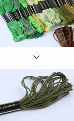 Friendship Bracelet String 50 Skeins Rainbow Color Embroidery Floss