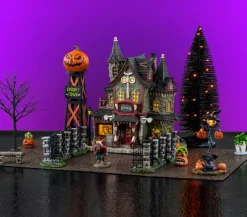 Frightful Fangs Dentistry House Set - Lemax Spooky Town