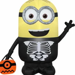 3ft. Airblown® Inflatable Dave as Skeleton